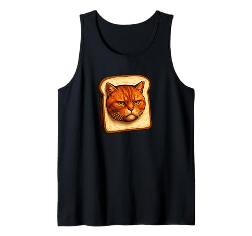 Cat Breading Funny Meme Tank Top
