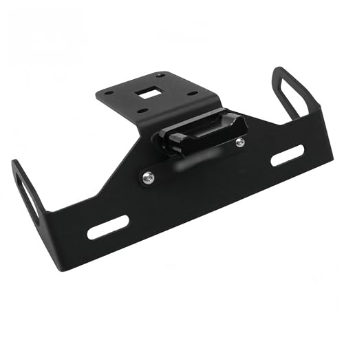 Support de plaque moto Z1000 avec logo noir pour cadre d'immatriculation Z1000R