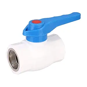 Ubersweet Water Pipe Connection PPR Plastic Water Pipe Fitting, Valve Connector, G3/4in Female Thread No Scaling for Irrigation Aquariums'