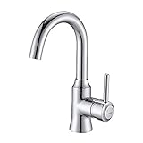 Lonheo Bad Wasserhahn hoch, 360° drehbar Waschbecken Armaturen für Badezimmer