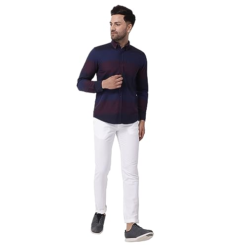 Image of Blackberrys White Coloured Mens Trousers (Size: 40)-EK-Kinsley # White