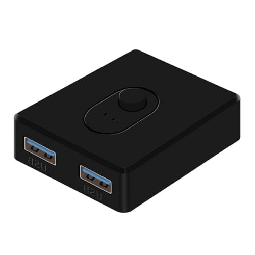 Conmutador USB 2.0/3.0 USB 1 ordenador compartido 2 dispositivos impresora escáner PC dispositivo de escritorio conmutador