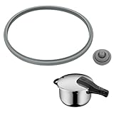 ZOMKIFA Joint 22cm pour cocotte minute WMF Perfect Silit, Pièces de rechange autocuiseur joint signal de cuisson, Silicone alimentaire adapté pour 3L/4,5L/6,5L/8,5L couvercle
