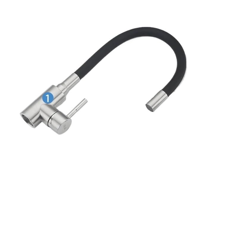 Buse flexible robinet d'évier de cuisine mélangeur rotatif 360 - 4