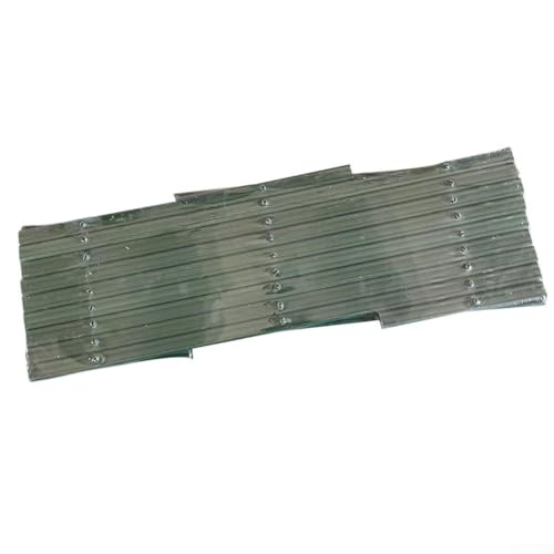 Enrejado de jardín de plástico PVC expandible verde de 1,8 m x 30 cm, valla de soporte de plantas escalable para clemátides, rosas y otras enredaderas trepadoras, accesorio de jardinería al aire libre