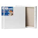 Stable : la toile a une épaisseur de 1,7 cm. Et la largeur est de 2,5 cm. Le cadre de la toile est recouvert de bandes de bois indéformables.