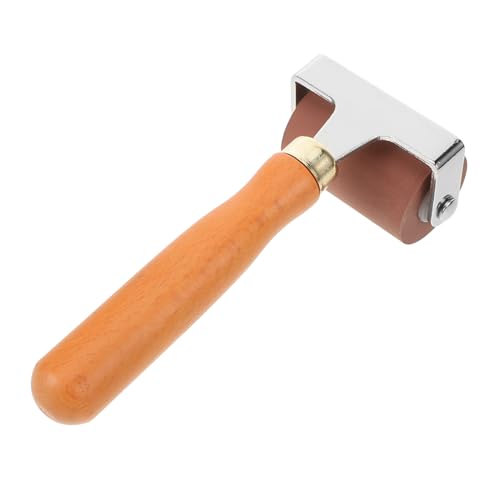 ERINGOGO Printmaking Cylinder Printmaking Tool Printing Tool Name Ink for Painting Roller Craft Printing Glue Stick Stamping Tool Stamping Painting Supplies Stainless Steel