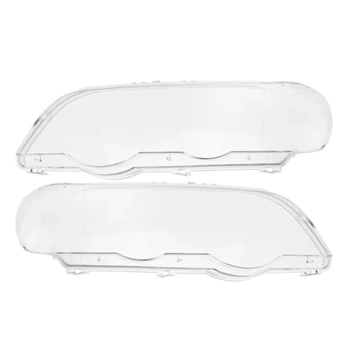 Abat-jour transparent BMW X5 E53 lentille phare polycarbonate feu diurne coque verre 1999-2003