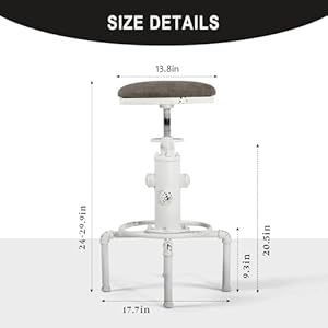 Topower Antique Vintage Industrial Barstool PU Leather Water Pipe Fire Hydrant Design Cafe Coffee Industrial Bar Stool Set of 2 Antique White Topower Antique Vintage Industrial Barstool PU Leather Water Pipe Fire Hydrant Design Cafe Coffee Industrial Bar Stool Set of 2 Antique White