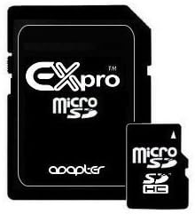 Ex-Pro Micro SD MicroSD Transflash 4GB SDHC Secure Digital Memory Card with adapters suitable for Nokia 6500 Slide, Nokia 6500 Slide, Nokia 6600 slide, Nokia 7500 Prism, Nokia 7900 Prism, Nokia E51, Nokia E66, Nokia E71,Nokia N78, Nokia N79