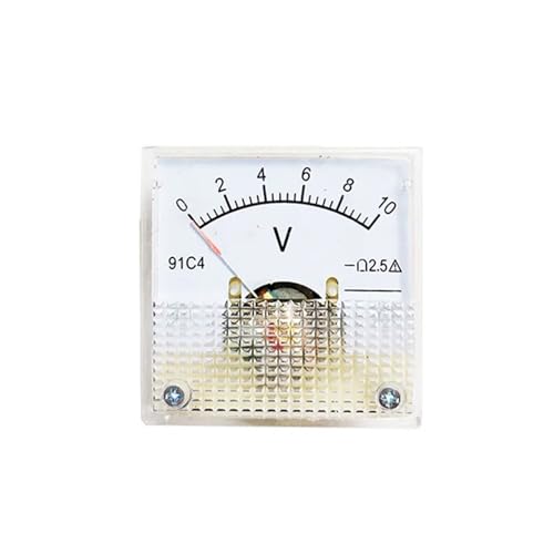 Voltmètre analogique 91C4 CC 10V pour mesure précise de tension de circuit