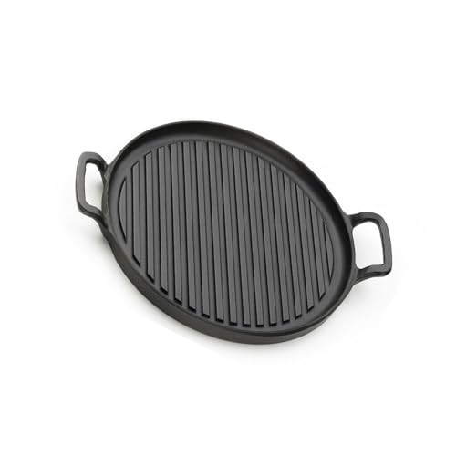 Plaque de cuisson multifonctionnelle fer plat four micro-ondes noir - 5