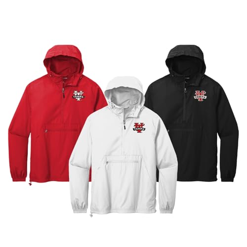 Sorority Letters Shop University of Tampa Windbreaker - Packable Anorak Pullover4