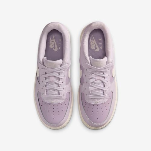 Nike Air Force 1 Big Kids' Shoes (Light Violet/Iced Lilac/Sail)4
