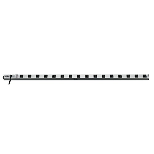 Tripp Lite 16 Outlet Bench & Cabinet Power Strip, 48 in. Length, 15ft Cord with 5-15P Plug, (PS4816)