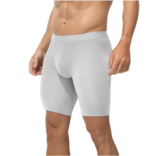 Ropa interior deportiva para hombre calzoncillos de malla blanco XXXL