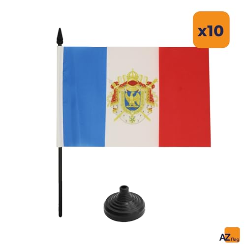 Drapeau de table France Premier Empire pour commémoration Napoléon - 5