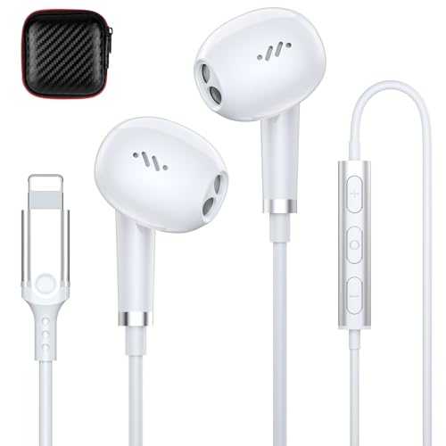 Acandya ACANDYA-00075 For Lightning Headphones Wired Earbuds cover