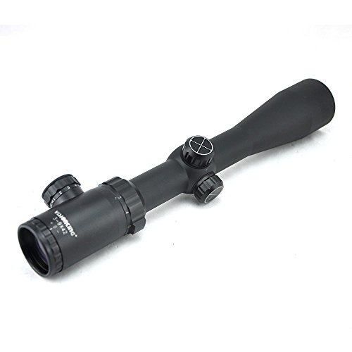 Visionking Rifle Scope 3-9X42 Fl Riflescope 30 Mm Illuminated Red/Green Mil Dot Riflescopes Color Black #TOP2