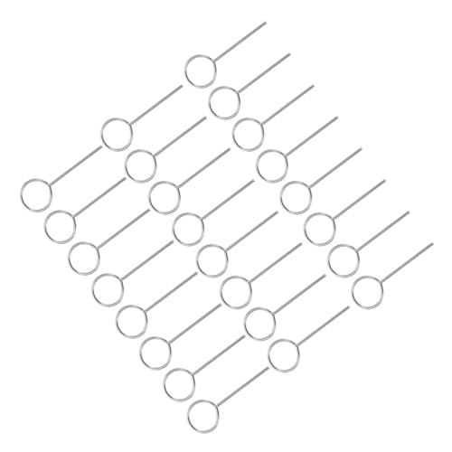 Kisangel 100 Piezas Herramientas de Expulsión de Sim Pin de Acero para Teléfonos Móviles Agujas Seguras para Extraer Tarjetas Sim Compatible con Smartphones