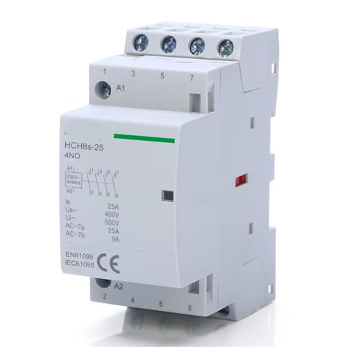Contacteur CC 4P résout les surcharges électriques de tableau de maison 25A - 3