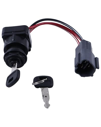 FridayParts Starter Switch with Keys 32771-31822 3277131822 Compatible for Kubota