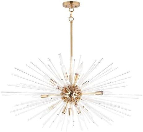 Maxim Polaris - 16 Light Pendant-Satin Brass Finish