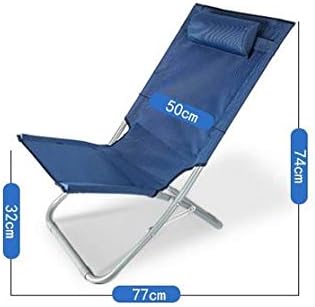 JSEIAJB Siesta Chair Home Folding Leisure Outdoor Recliner Office Hospital Accompanying Bed Single Portable