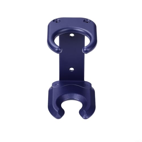 Support pour sèche-cheveux HD15 HD16 mural en métal bleu solide - 7