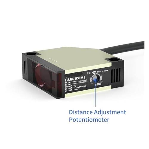 Sensor óptico E3JK-R4M1 retrorreflectante cuadrado con interruptor de proximidad 4M 5