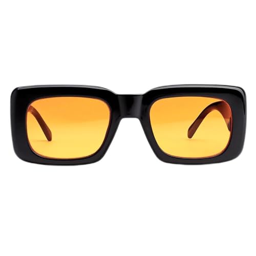 Mens Mabo Square Sunglasses - Black - Size 53MM, SZD213MAB-BLKPER