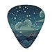 magical nights Guitar Picks 12 Pack Bass Picks with Organizer Box Guitar Plectrum Includes Thin Medium Heavy Guitar Picks Ukulele Picks for Bass Acoustic Electric Guitars