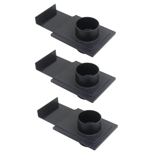 Compuerta guillotina aspiracion carpinteria OD63mm valvula aspirador de serrin o virutas madera colector polvo extractor (3pcs)