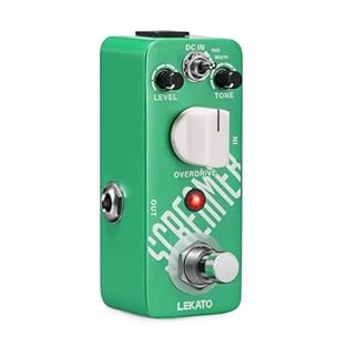 Warm Hot Modes: The LEKATO overdrive guitar pedal engineered for the guitarist. With 2 modes of voice to choose(Warm/ Hot), WARM MODE: Natural,smooth creamy vintage tube tones. HOT MODE: Powerful crunch tube tones ideal for passionate solos. 3 Functi...