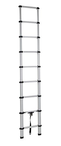 Cosco 20309T1ASE Smartclose Telescoping Aluminum Ladder, (300-Pound Capacity, 8.5 ft. ladder with 12 ft. Max Reach)