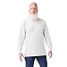 Dickies Men's Long Sleeve Heavyweight Crew Neck, Ash Gray, Large