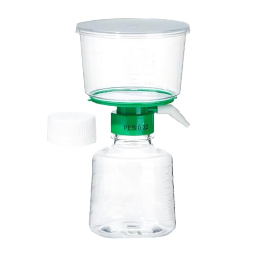 Image of 500ml Vacuum Filter Units - PES Bottle Top Vacuum Filter 0.22μm, Individually Wrapped,Pack of 1