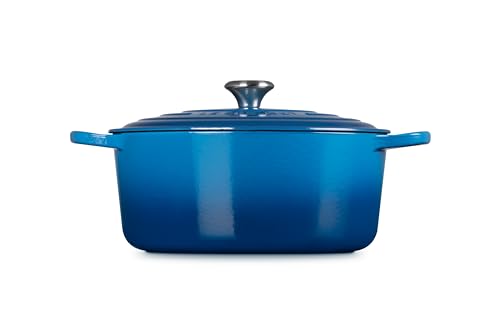 Image of Le Creuset Enameled Cast Iron Signature Round Dutch Oven, 9 qt., Marseille