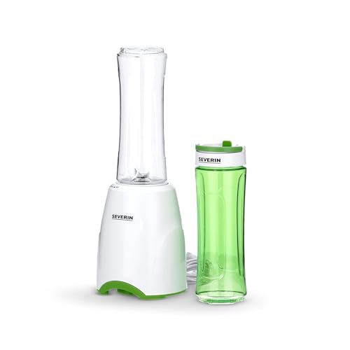 Severin SM 3735 Smoothie Mini frullatore 2 contenitori da 600 ml in tritan BPA Free Lavabili in...