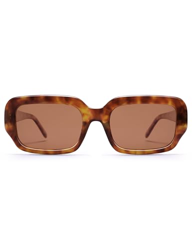 Retro Polarized Sunglasses Women Men 90s Sunnies Trendy Vintage Fashion 2025 Chunky Square Frames AP37333