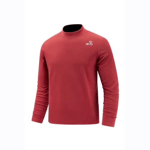 Men's Middle-Aged Dad's Long Sleeve Sweater Pullover Crewneck Sweater Slim Fitted Casual Jumper Tops4