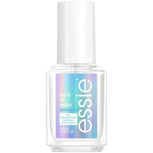 Essie - Soin des Ongles Fortifiant Instantané - Formule Vegan - Fini Brillant - Teinte Transparente - Hard to Resist Advanced - Contenance : 13,5 ml