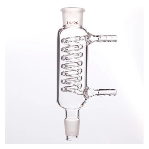 実験器具・機器 コンデンサージョイント 14/20 有効長 100mm/120mm/200mm Φ 8mm 小ノズル ホウケイ酸ガラス C12(120mm-C121120)