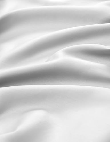 Image of Symbol Premium 100% Pure Cotton Soft Bedsheet for Double Bed - King Size (108x108 inches) with 2 Pillow Covers (27x17 inches) | 400 Threadcount