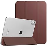 【Praktischer Ständer】Die Dreifach gefaltete iPad Hülle bietet 2 stabile Standpositionen zum Anzeigen und Tippen. Befreien Sie Ihre Hände beim Ansehen, Lesen oder Schreiben.