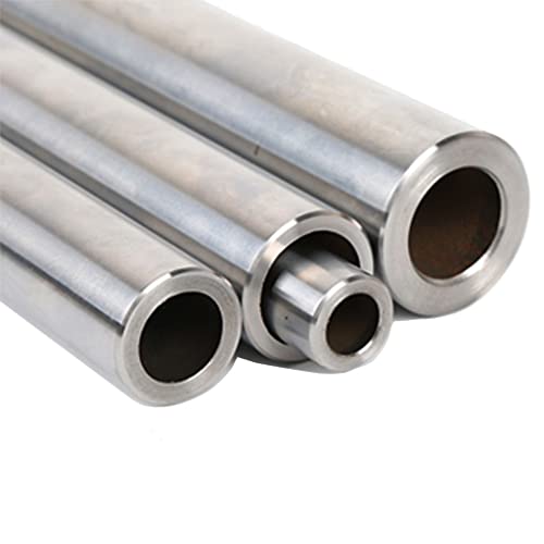 ANWUYANG 12 mm 16 mm 20 mm Eje Lineal Hueco, 300 400 500 600 mm Agujero Interno 6 mm 10 mm 12 mm endurecimiento endurecido Cromado Linear Motion Barra de Eje para CNC Partes, PC 1 Cover