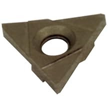 43928 On-Edge Solid Carbide Grooving Insert, C550 Grade, TNMA Style, 1/16" Cutting Width, 0 Degrees Lead Angle Pack of 10