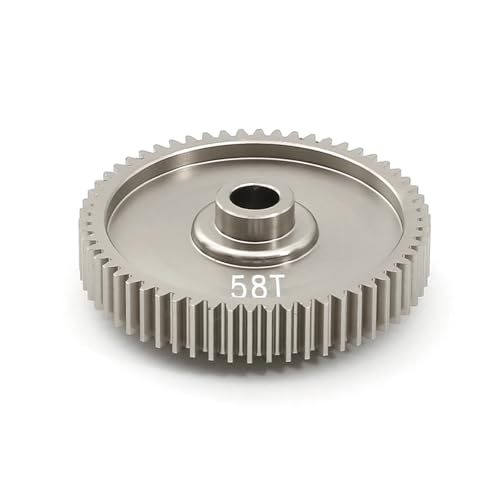 Couronne 58T Tamiya TT01 pour réparer une transmission usée de RC