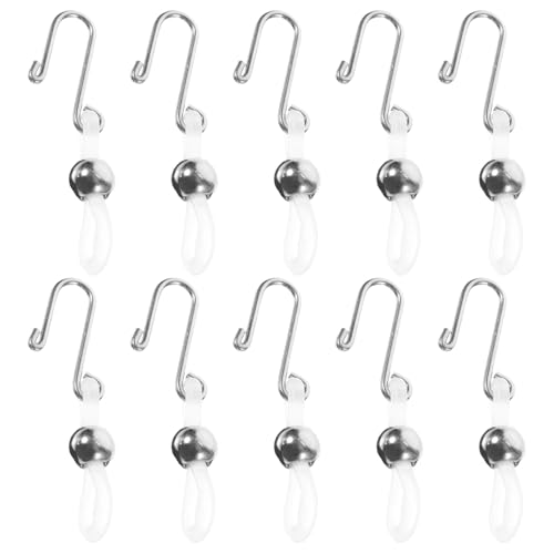 AUTSUPPL 12 Piezas Cierre Antideslizante para Cremallera Clips Aplicables para Pantalones Vaqueros Faldas y Camisas Fácil Instalación y Seguro para Viaje y Uso Diario