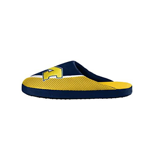 Image of FOCO Men's NCAA 2022 Big Logo Color Edge Slipper | Casual Slippers
